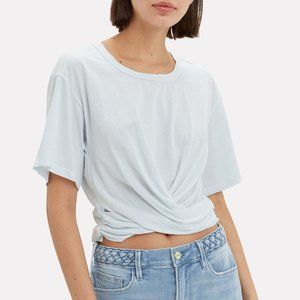 A.L.C. 100% COTTON TWIST FRONT TOP